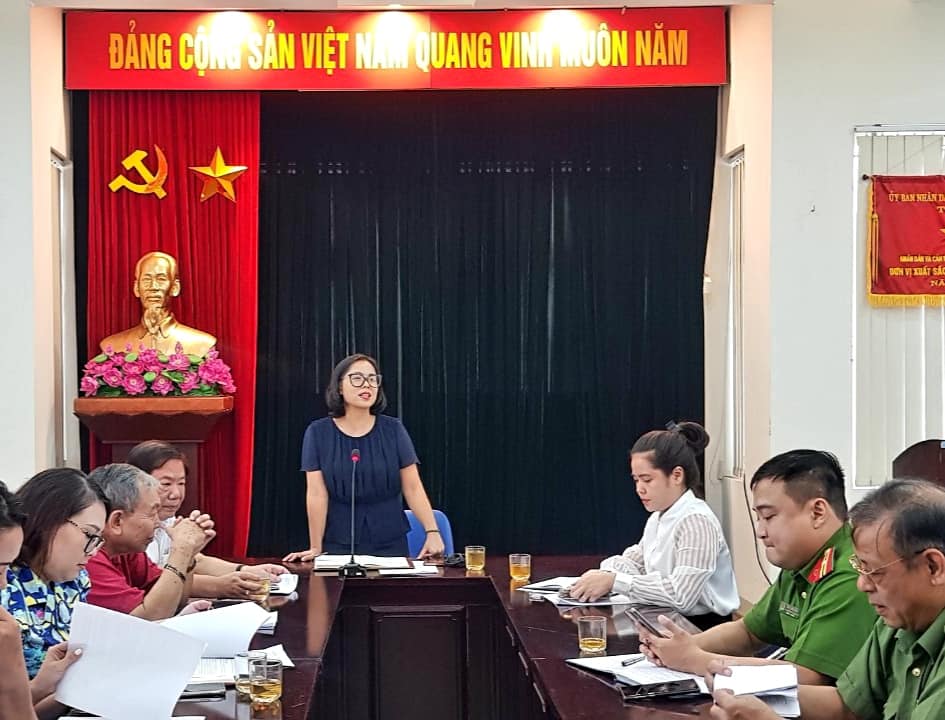 UBND phường Trần Hưng Đạo tổ chức Sơ kết nhiệm vụ trọng tâm công tác 9 tháng đầu năm và triển khai nhiệm vụ công tác 3 tháng cuối năm 2022.